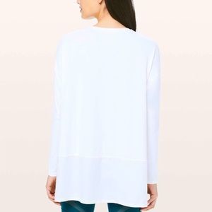 Lululemon White Long Sleeve Size 12